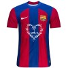 Virallinen pelipaita FC Barcelona x Karol G Special Koti 2023-24 Lyhythihainen - Miesten